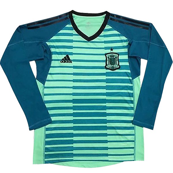 Camiseta España ML Portero 2018 Verde